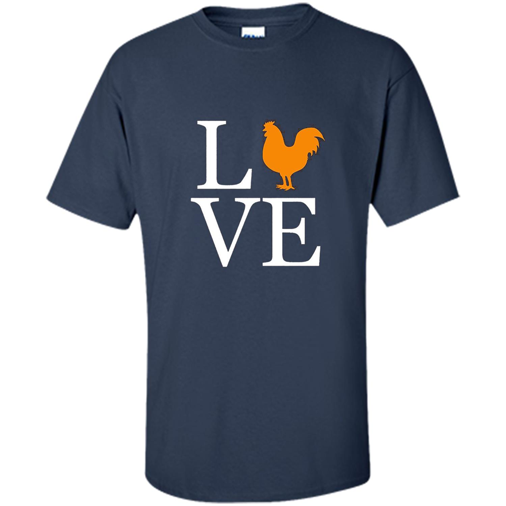 Love ChickenT-Shirt Navy