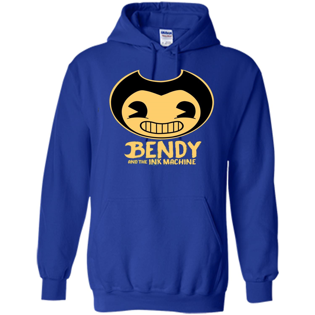 Cartoon Internet Game T-shirt Bendy And The Ink Machine Royal