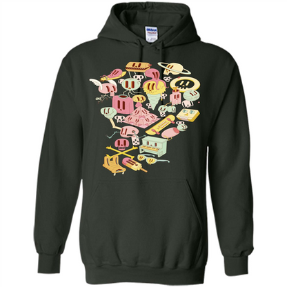 Day Of The Dead T-shirt Forest Green