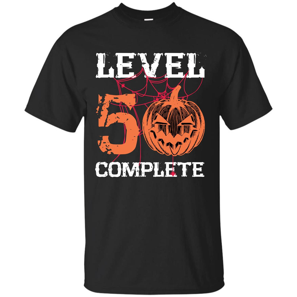 Halloween T-shirt Level 50 Complete Black