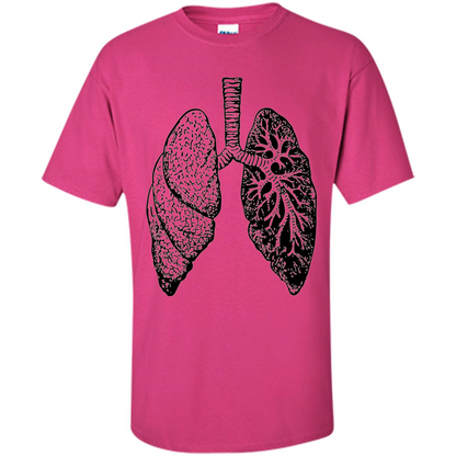 Lungs T-shirt Heliconia