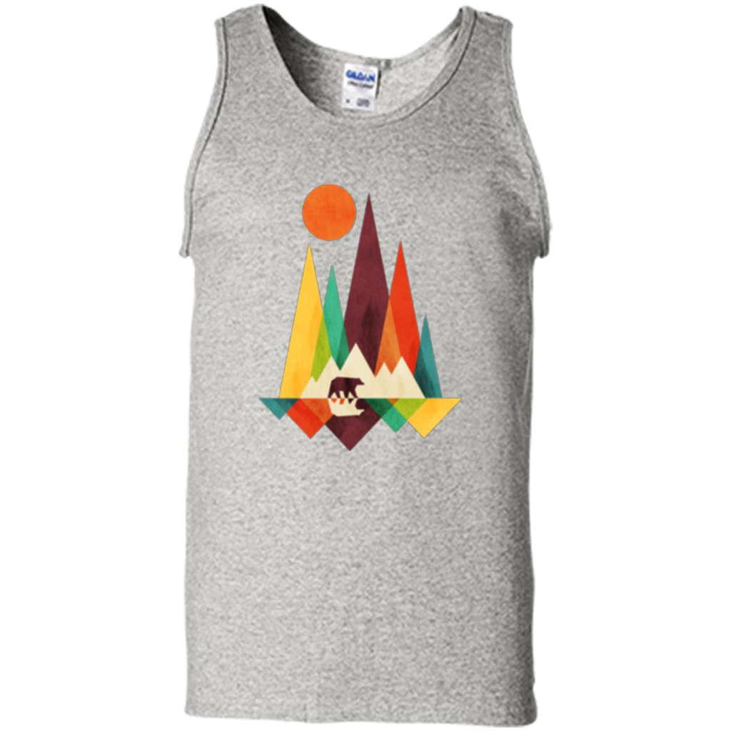 Mountain Bear T-shirt Ash