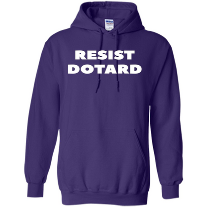 American President T-shirt Resist Dotard T-Shirt Purple