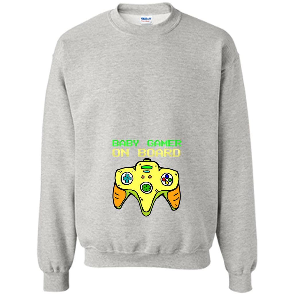 Pregnancy & Birth T-shirt Baby Gamer On Board Ash