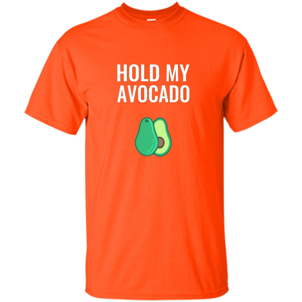 Hold My Avocado T-shirt Orange