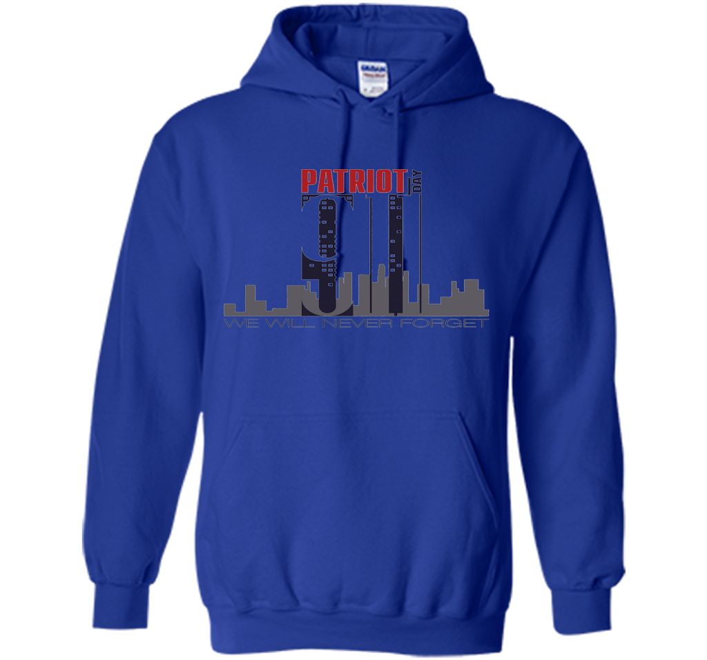 Patriot Day 911 Memorial Twin Tower We Will Never Forget TSh t-shirt Royal