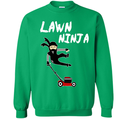 Lawn Ninja T-Shirt shirt Irish Green