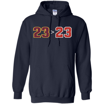 Basketball T-shirt 23 Is Greater Than 23 Navy