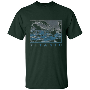 Titanic April 1912 T-Shirt Atlantic Ocean