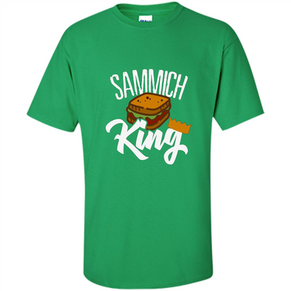 Sandwich King T-shirt Irish Green