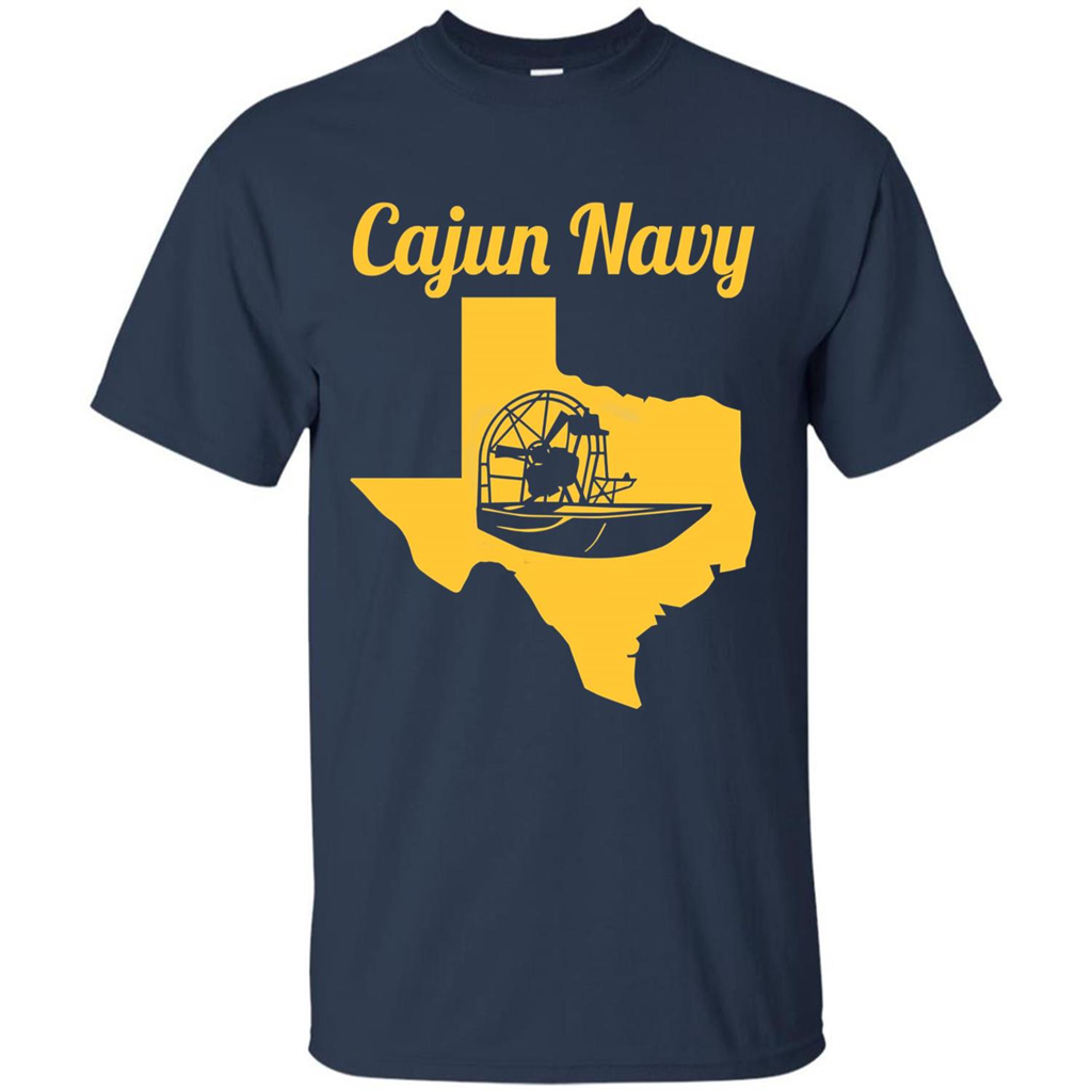 Cajun Navy T-shirt Texas Strong T-shirt Navy