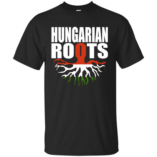 Hungarian Roots T-shirt Black
