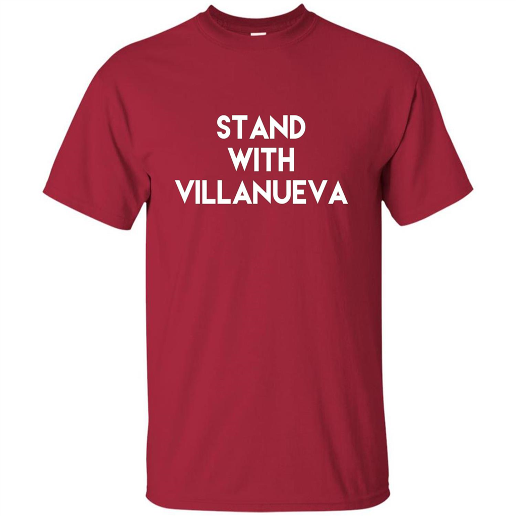 Football T-shirt Stand With Villanueva Cardinal