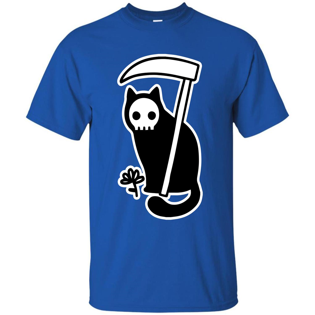 Cat Grimm Reaper T-shirt Royal