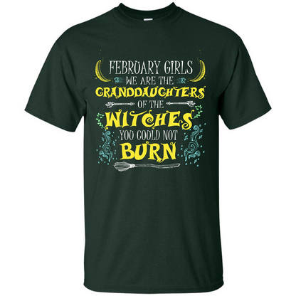 Halloween T-shirt February Girls T-shirt Forest Green