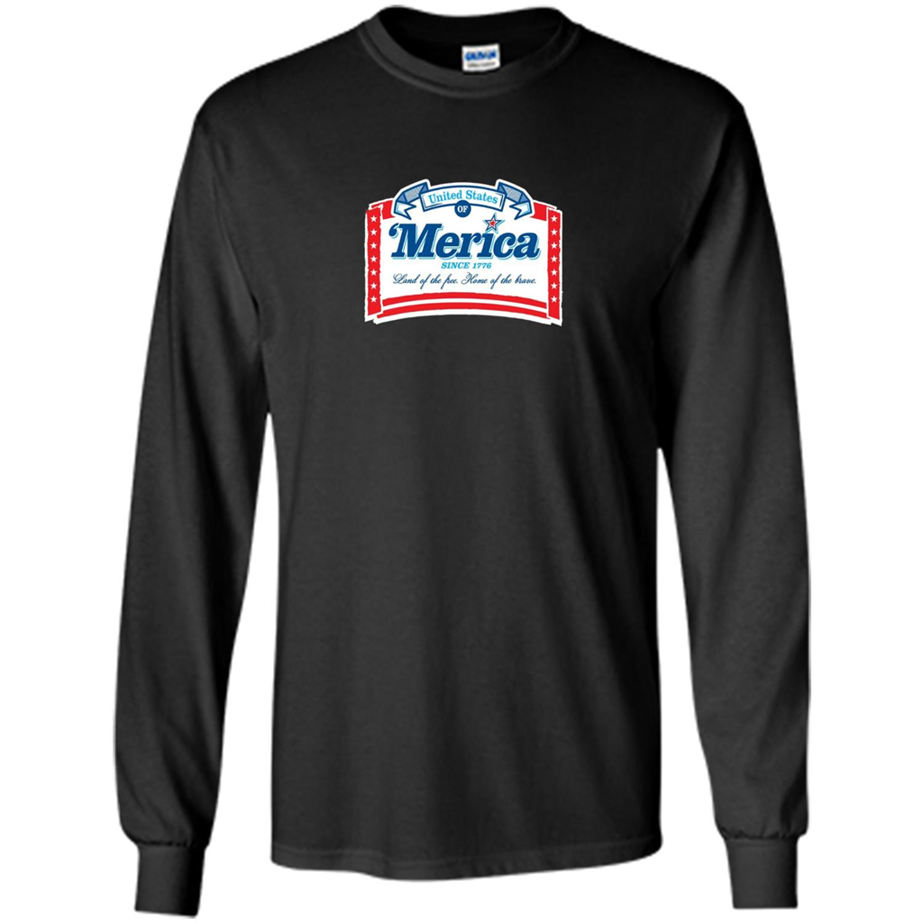 Independence Day T-shirt Merica 4th of July Patriotic USA Pride Black