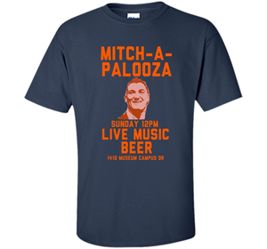 Mitch A Palooza Blue And Orange Party T-shirt