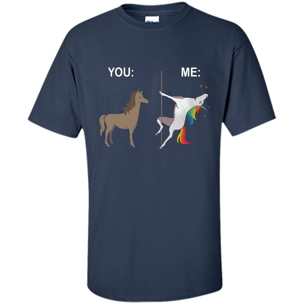 Cute Unicorn You And Me T-shirt Navy