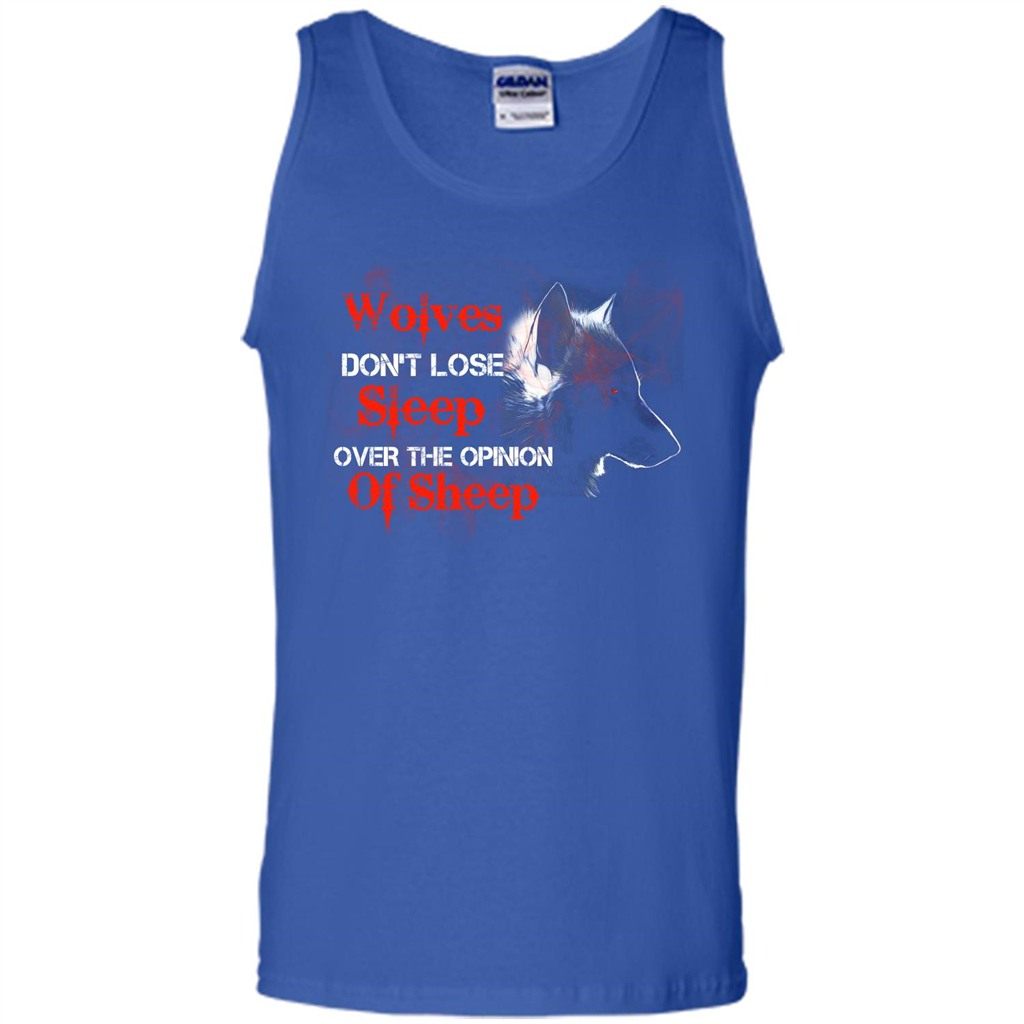 Wolves T-shirt Don't Lose Sleep Over The Opinion Of Sheep Royal