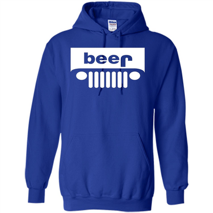 Funny Drinking T-shirt Adult Beer Jeep Royal