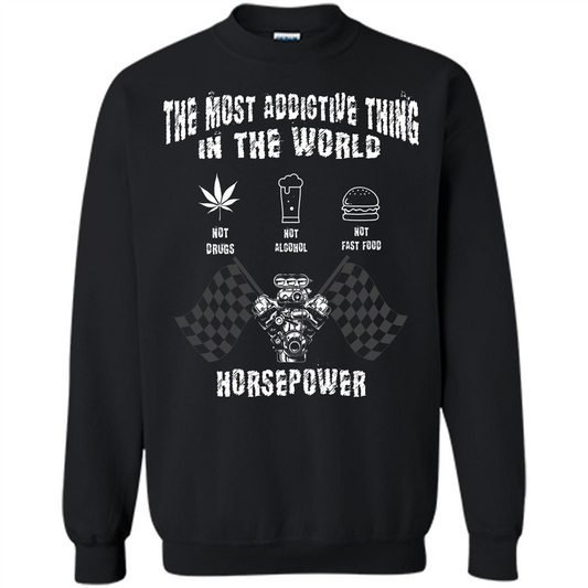 Tipster T-shirt The Most Addictive Thing In The World Not Drugs T-shirt Black