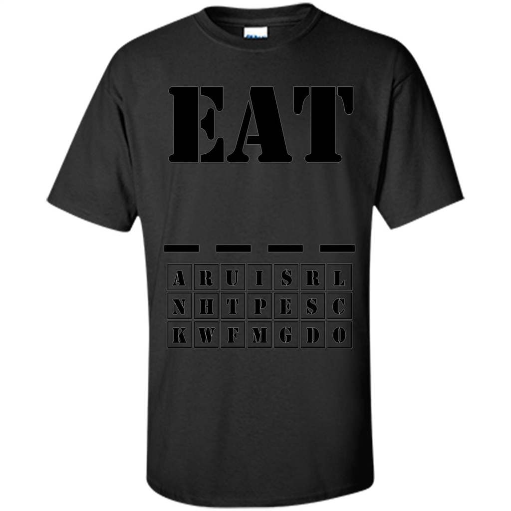 Word Puzzle - Eat (Blank) T-shirt Black