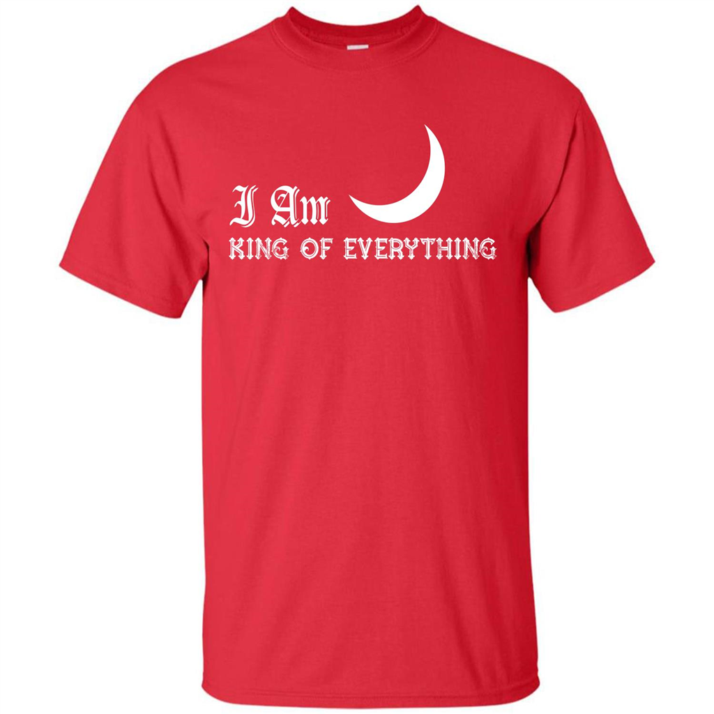 I Am King Of Everything T-shirt Red