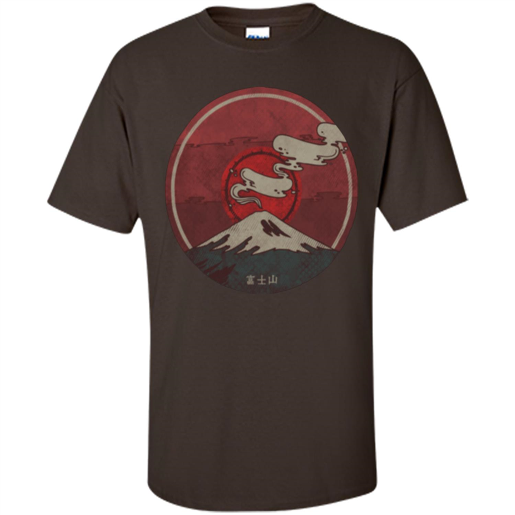 Mount Fuji T-shirt Dark Chocolate