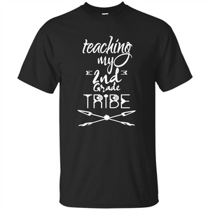 Back To School T-shirt Teaching My Second Grade Tribe