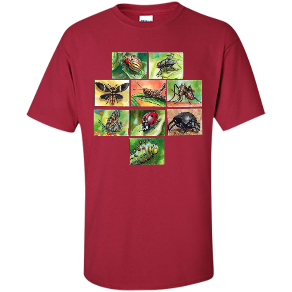 Insects T-Shirt Cardinal