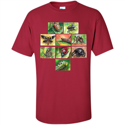 Insects T-Shirt Cardinal