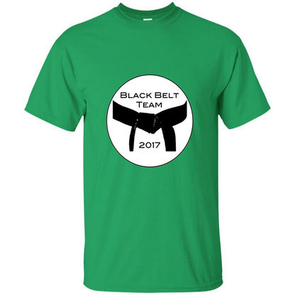 Black Belt Team 2017 T-shirt Irish Green