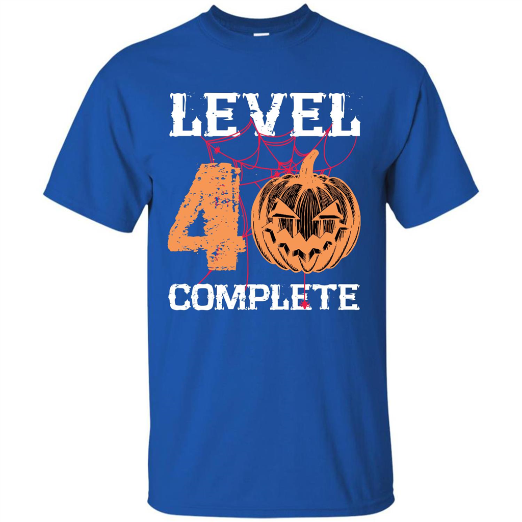 Halloween T-shirt Level 40 Complete Royal