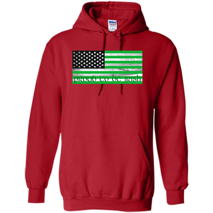 Proud To Be Irish T-shirt USA Flag Patriot