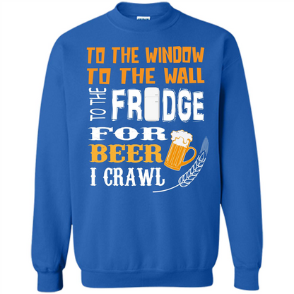 Beer. For Beer I Crawl T-shirt Royal