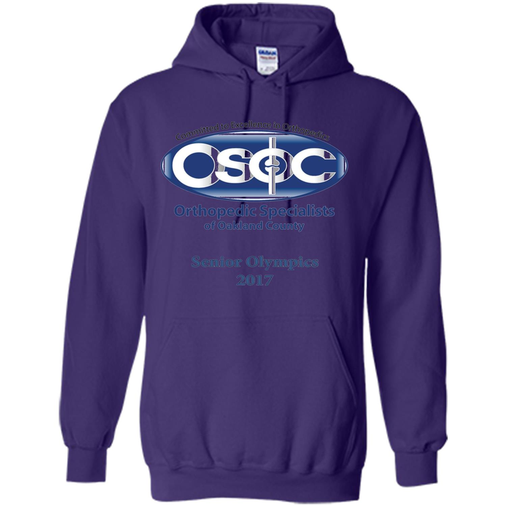 OSOC 9 Senior Olympics 2017 T-shirt Purple