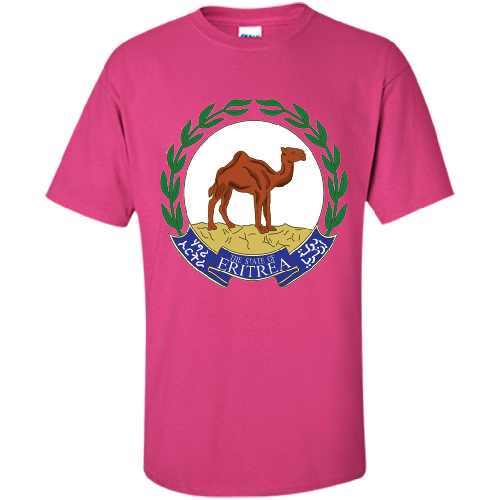 Eritrea Emblem T-shirt National Heritage Pride Heliconia