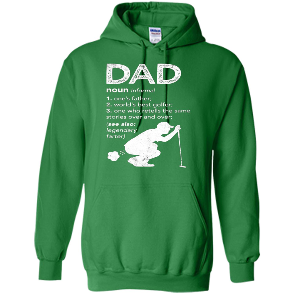 Father's Day T-shirt Funny Dad Definition Irish Green