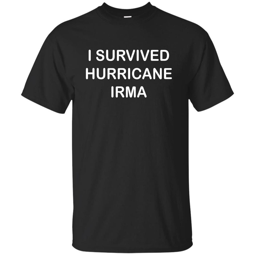I Survived Hurricane Irma T-shirt Black
