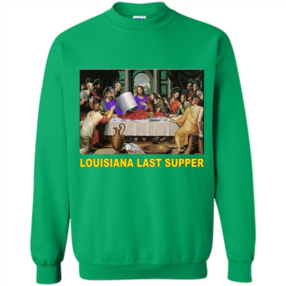 Louisiana Last Supper T-shirt Irish Green