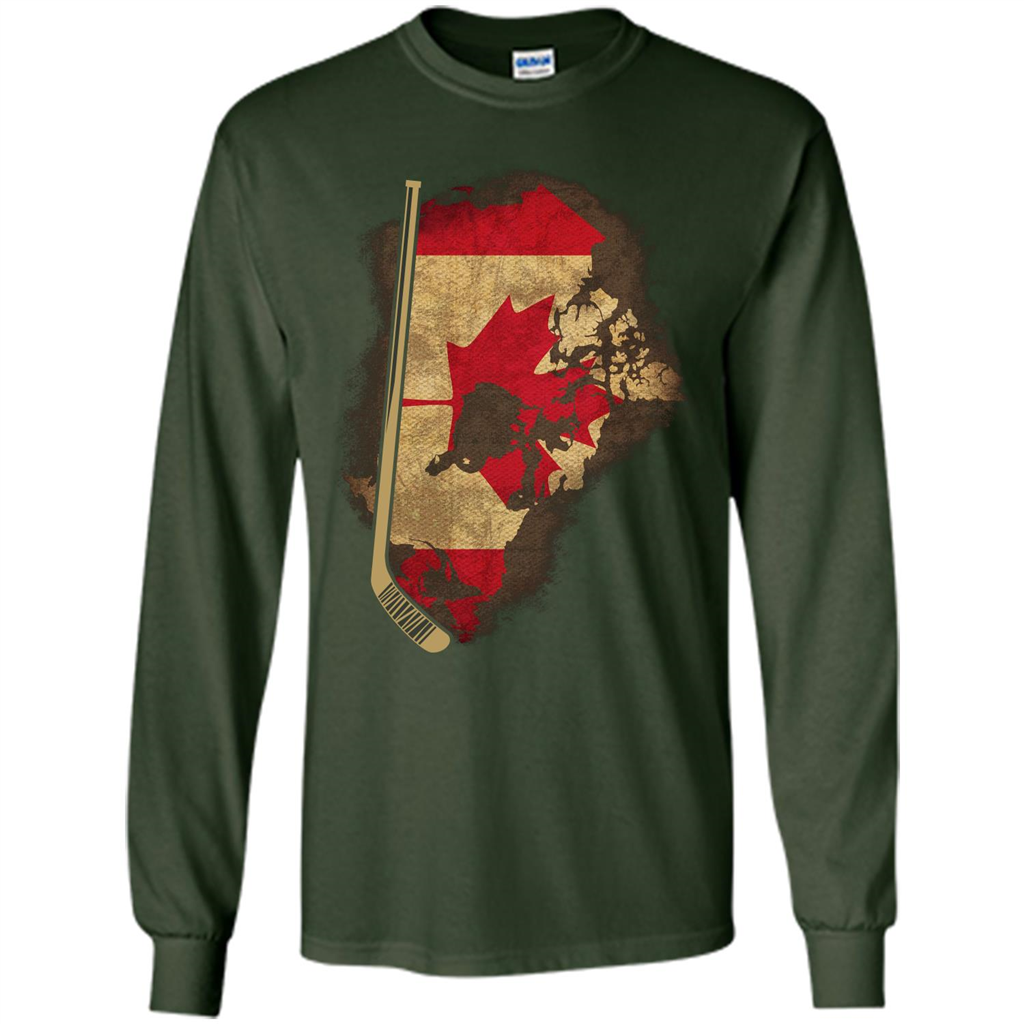 Canada Hockey T-shirt Forest Green