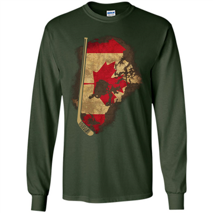Canada Hockey T-shirt Forest Green