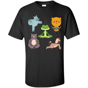 Yoga Animals T-shirt Sphynx Yoga