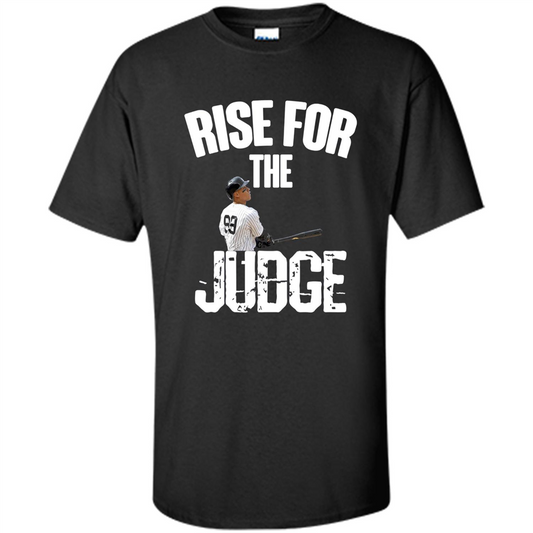 All Rise For The Judge Shirt 99 Baseball T-shirt Black