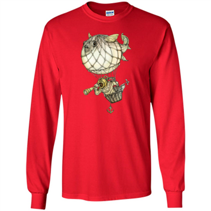 Blowfish T-shirt Captive Balloon T-shirt Red