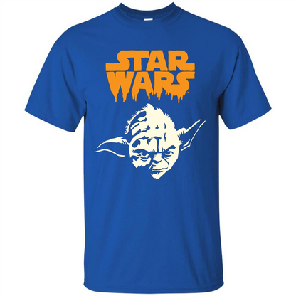 Movie T-shirt Yoda Dripping Ooze Logo T-Shirt