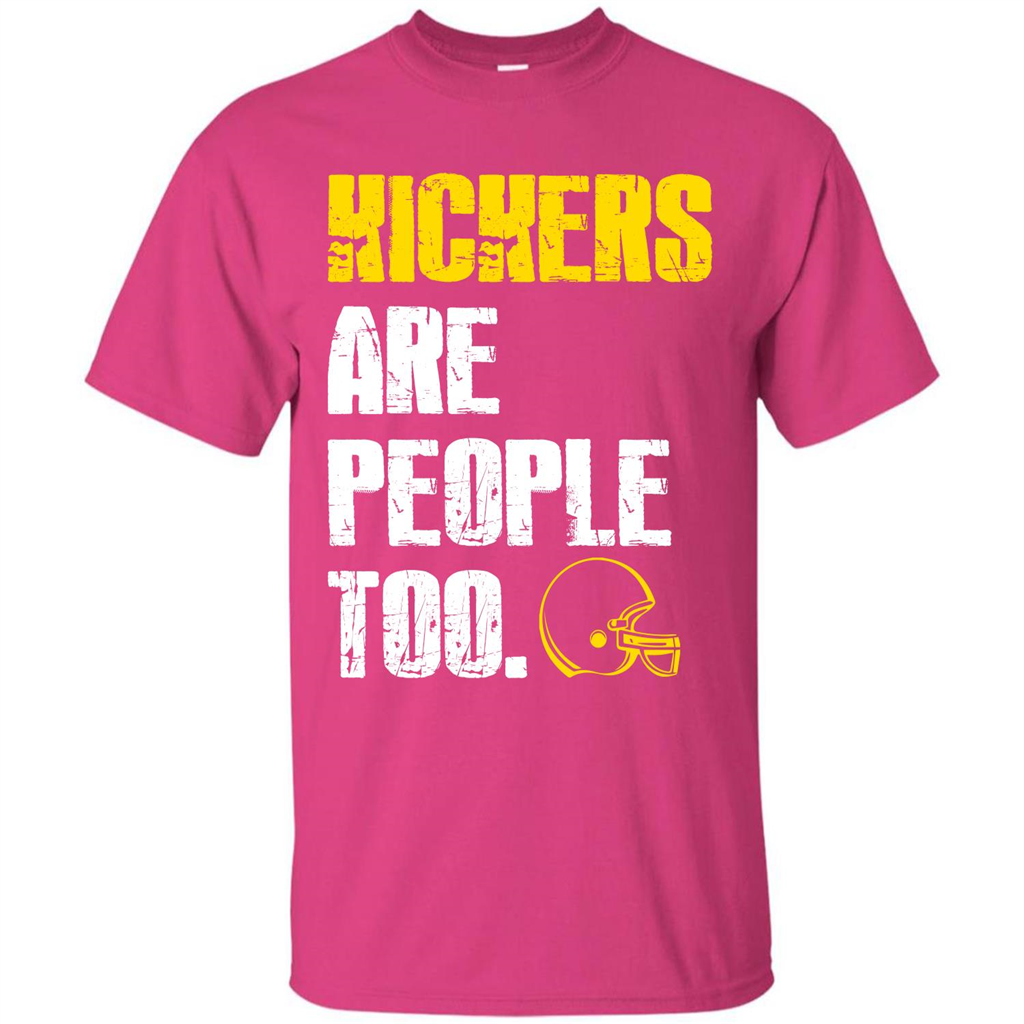 Kickers T-shirt Kickers Are People Too T-shirt Heliconia