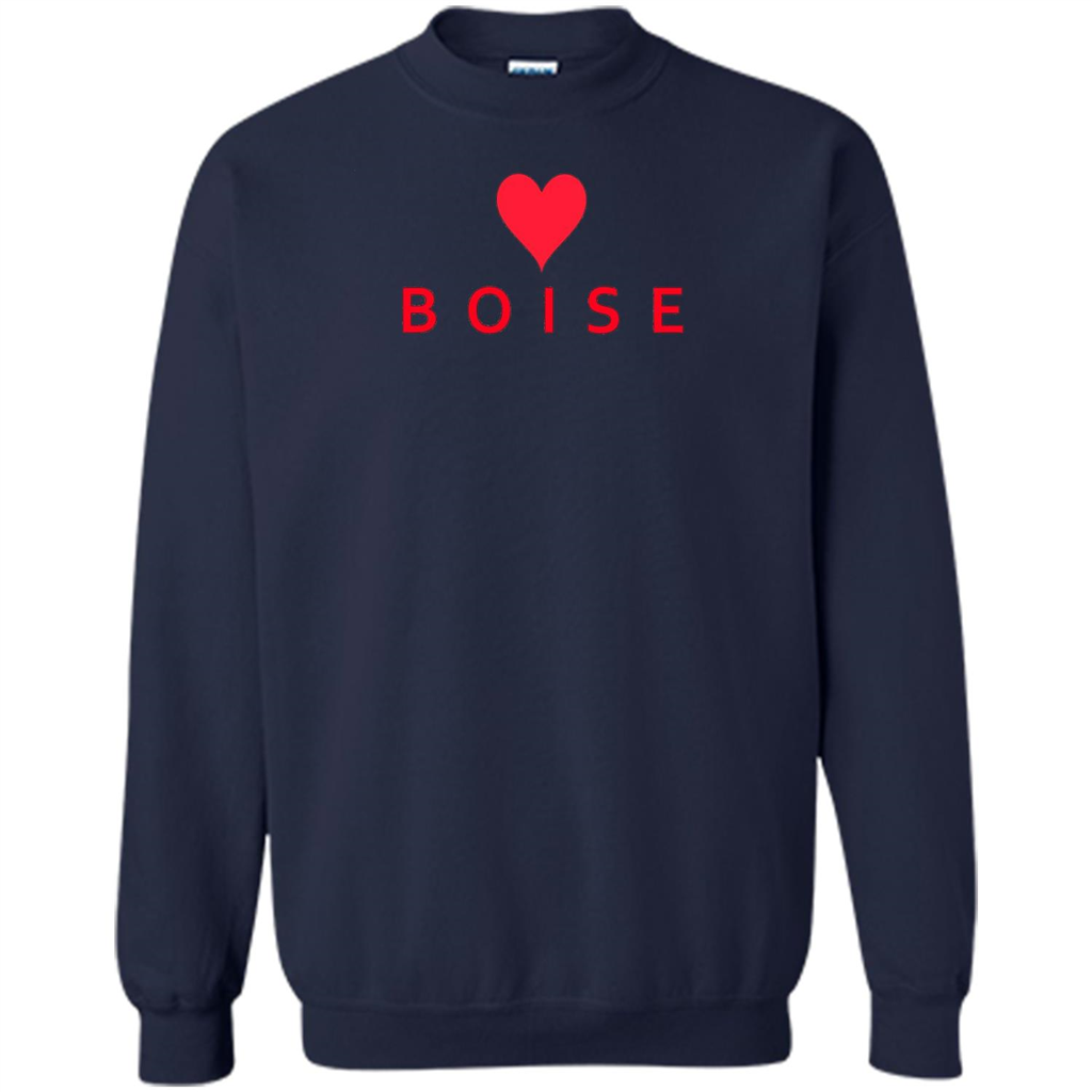 Boise Idaho With Heart Love T-shirt