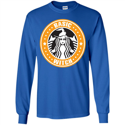 Halloween T-shirt Basic Witch T-shirt Royal