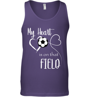 My Heart Is On That Field Soccer Shirt Tank Top